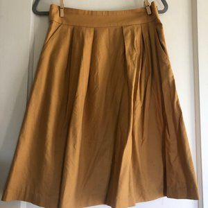 EmersonMade (now Emerson Fry) Cotton Pleated Skirt